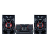 Mini System LG Xboom Ck43 Preto Com Bluetooth 220w De Potênc