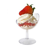 Mini Taça Sobremesa Spotty 30ml Acrílico Doces C/ 40 Unid Cor Cristal-transparente