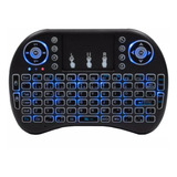 Mini Teclado Air Mouse Touch Sem Fio Tv Wireless Iluminado