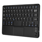 Mini Teclado Bluetooth Sem Fio Com Touchpad