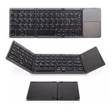 Mini Teclado Dobrável Bluetooth Touchpad Pc