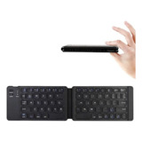 Mini Teclado Dobrável Sem Fio Blueooth Universal Para Pc Mac