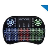 Mini Teclado Keyboard Sem Fio Wireless Iluminado Luz Led