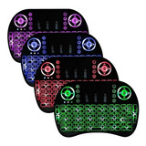 Mini Teclado Led Controle Remoto Sem Fio Tv Box Pc Ps4 Xbox