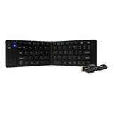 Mini Teclado Sem Fio Bluetooth Universal Dobrável Portátil