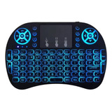 Mini Teclado Sem Fio Wireless Luminoso