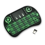 Mini Teclado Touchpad Com Led Wireless