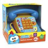 Mini Telefone Sonoro Galinha Pintadinha - Elka