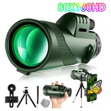 Mini Telescópio De Zoom Militar Portátil Monocular Caçando
