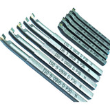Mini Torno Desbaste Ferramenta Soldada 8mmx8mm Kit 10 Peças