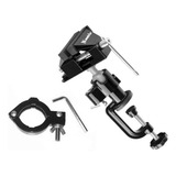 Mini Torno Morsa Articulada De Bancada Suporte Furadeira Mtx