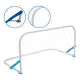 Mini Trave Gol Ferro Futebol M&p Rede Em Nylon 97x50cm