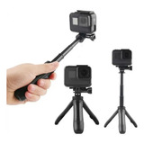 Mini Tripé Com Encaixe P/ Câmeras Gopro Sjcam Eken Dji