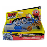 Mini Veículo - Moto Com Lançador - Ricky Zoom - Azul - 2091