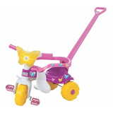 Mini Velotrol Triciclo Motoquinha Infantil C/ Empurrador 