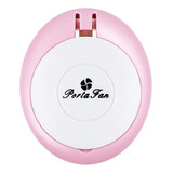 Mini Ventilador Com Espelho Extensão Ventilador Portátil