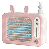 Mini Ventilador De Ar Condicionado De Refrigeração Bunny Fre