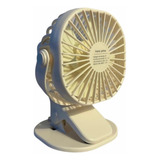 Mini Ventilador De Mesa Portátil Usb Silencioso Pequeno Fort