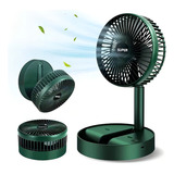Mini Ventilador Dobravel Com Apoio De Celular