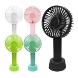 Mini Ventilador Portátil Flexível De Mão 3 Velocidades