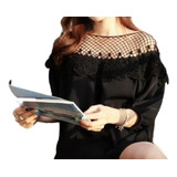 Mini Vestido Com Renda Importado Pronta Entrega No Brasil