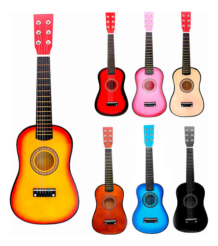 Mini Violo Infantil Acstico Palheta Crianas Ao Brinquedo