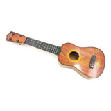 Mini Violão Infantil Com Cordas Aço Afina Brinquedo Ukulele