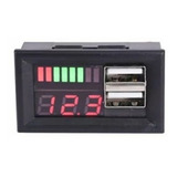 Mini Voltímetro Com Display Digital De Led