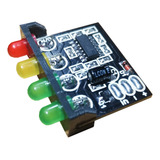 Mini Vu Meter 4 Leds -