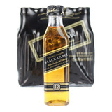 Mini Whisky Johnnie Walker Black Label 50ml (kit 12un) Origi