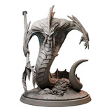 Mini's Dnd Indo Pelo Ralo Tridente Boss Escala 72mm Rpg D&d