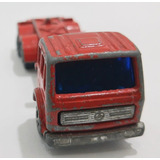 Miniat. Matchbox Superfast Lesneymercedes Container Truck