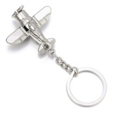 Miniatura - Chaveiro - Avião Warbird - Em Metal