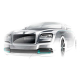 Miniatura - Rolls-royce Wraith Black Arrow - Escala 1:18 