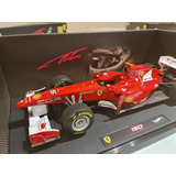 Miniatura 1:18 Hot Wheels Elite Ferrari 2011 Alonso