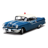Miniatura 1955 Pontiac Star Chief Police Car Sun Star 1:18