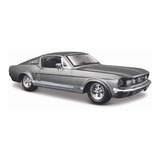 Miniatura 1967 Ford Mustang Gt-cinza-1:24