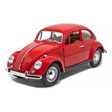 Miniatura 1967 Volkwagen Beetle Fusca Yat Ming Escala 1:18