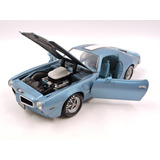 Miniatura 1970 Pontiac Trans Am 1970 Ertl Azul 1/18