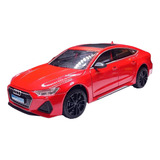 Miniatura Audi Rs7 Som/led Escala 1/24