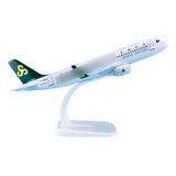Miniatura Avião Airbus A320 China Sss Airlines Metal 20cm