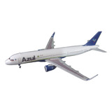 Miniatura Avião Airbus A321 - Azul