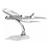 Miniatura Avião Airbus A380 Air France Metal 16cm