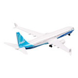 Miniatura Avião Boeing 737-10 Branco Aviãozinho Metal Maisto