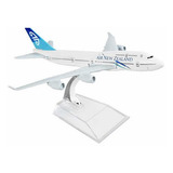 Miniatura Avião Boeing 747 New Zealand Metal 16cm