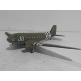 Miniatura Avião Bombardeiro Douglas C-47 Skytrain Usa D-day