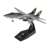 Miniatura Avião Bombardeiro Usa Grumman F14-a Tomcat - 1/100