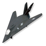 Miniatura Avião Caça F117 Nighthawk Aviãozinho Metal