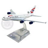 Miniatura Avião Comercial British Airways Em