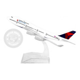 Miniatura Avião Comercial Delta Airlines Em